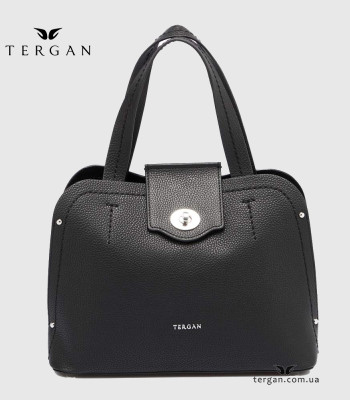 Сумка Женская Кожаная TERGAN 79994 SIYAH FLOATER Черный