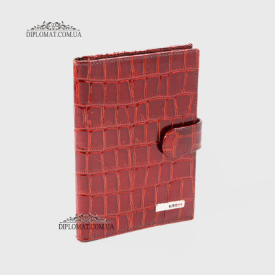 Обложка для автодокуменов KARYA 443  07* Коричневый