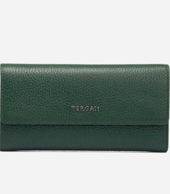 Кошелек женский из натуральной кожи TERGAN 5719 KOYU YESIL FLOATER