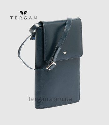 Сумка-Клатч мужская TERGAN 1365 с ремнем на плечо и на рукуLACIVERT RUSTIC Синий