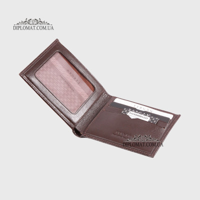 Портмоне мужское TERGAN 1227 кожаное без монетницы  KAHVE RUSTIC Коричневый