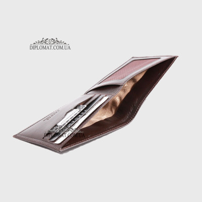 Портмоне мужское TERGAN 1227 кожаное без монетницы  KAHVE RUSTIC Коричневый