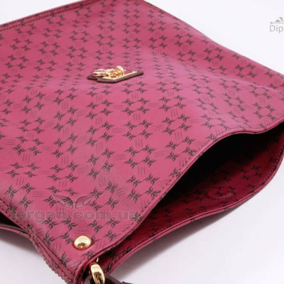 Сумка женская TERGAN 78939  BORDO PRINT/KOYU BORDO Красный