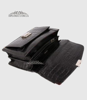 Барсетка KARYA 0238 53 Black Croco