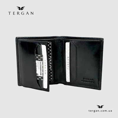Портмоне мужские кожаное TERGAN 1208  SIYAH RUSTIC Черное