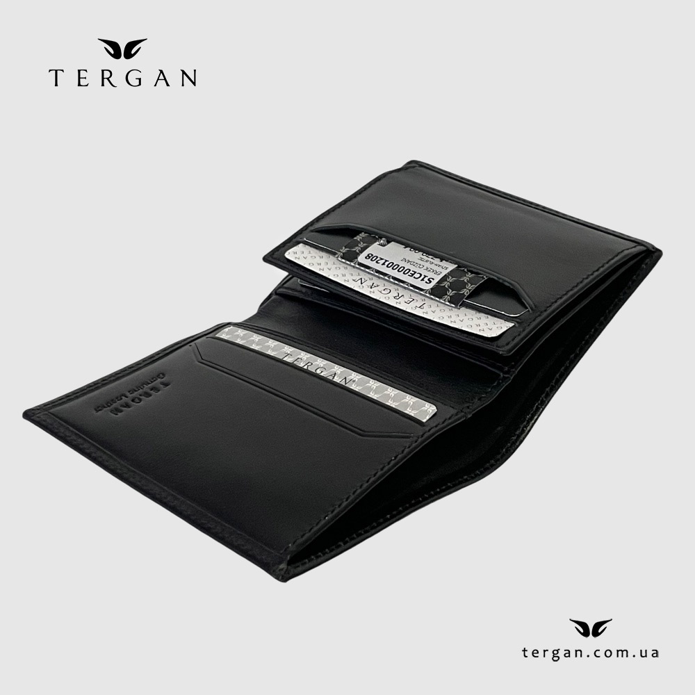 Портмоне мужские кожаное TERGAN 1208  SIYAH RUSTIC Черное