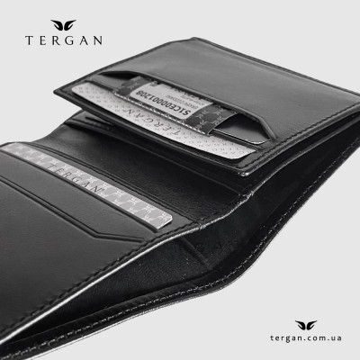 Портмоне мужские кожаное TERGAN 1208  SIYAH RUSTIC Черное