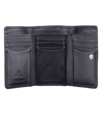 Кошелек женский кожаный VISCONTI HT32 Picadilly c RFID Black
