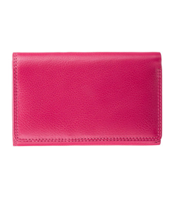 Кошелек женский кожаный VISCONTI HT32 Picadilly c RFID Fuchsia