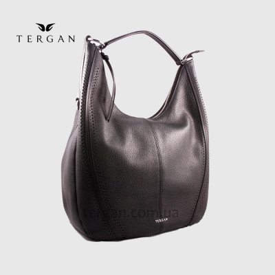Сумка Женская Кожаная TERGAN 79703  SIYAH FLOATER/SIYAH ANALIN Черный