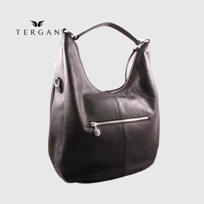 Сумка Женская Кожаная TERGAN 79703  SIYAH FLOATER/SIYAH ANALIN Черный
