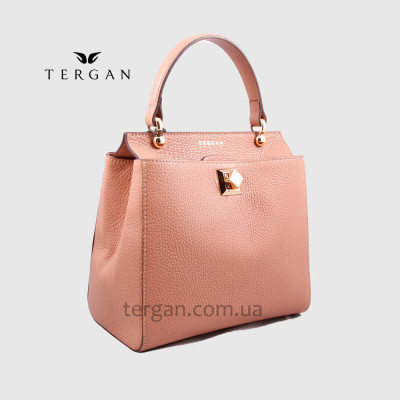 Сумка Женская Кожаная TERGAN 79481  NUDE FLOATER Пудра