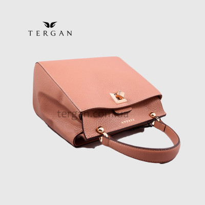 Сумка Женская Кожаная TERGAN 79481  NUDE FLOATER Пудра