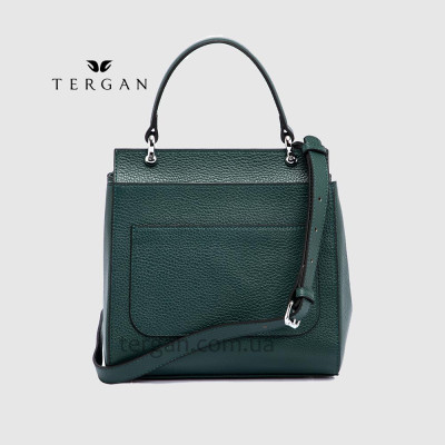 Сумка Женская Кожаная TERGAN 79481  KOYU YESIL FLOATER Зеленый