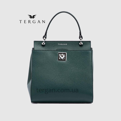 Сумка Женская Кожаная TERGAN 79481  KOYU YESIL FLOATER Зеленый