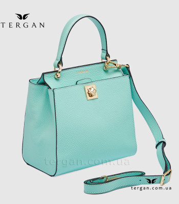 Сумка Женская Кожаная TERGAN 79481 MINT FLOATER