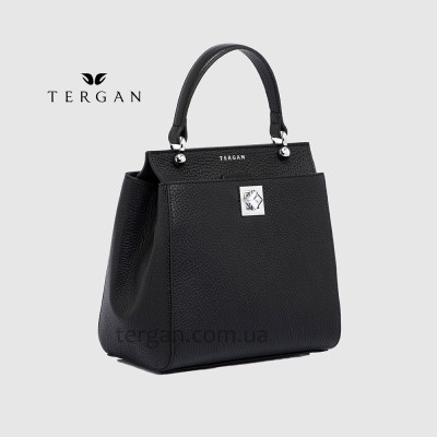 Сумка Женская Кожаная TERGAN 79481  SIYAH FLOATER Черный