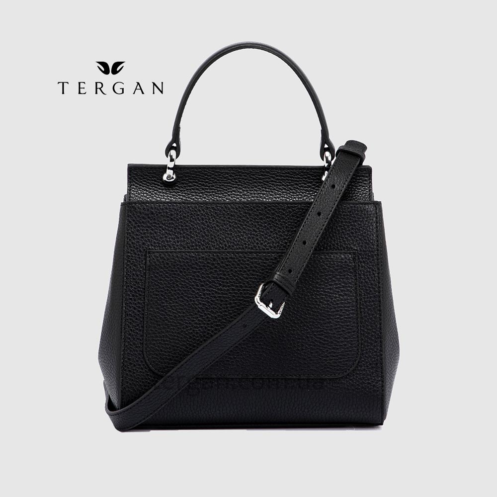 Сумка Женская Кожаная TERGAN 79481  SIYAH FLOATER Черный