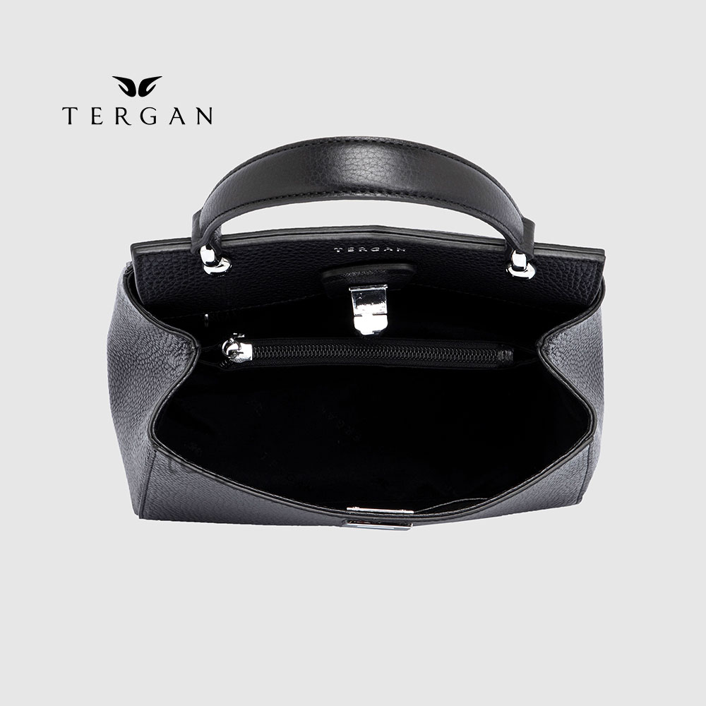 Сумка Женская Кожаная TERGAN 79481  SIYAH FLOATER Черный