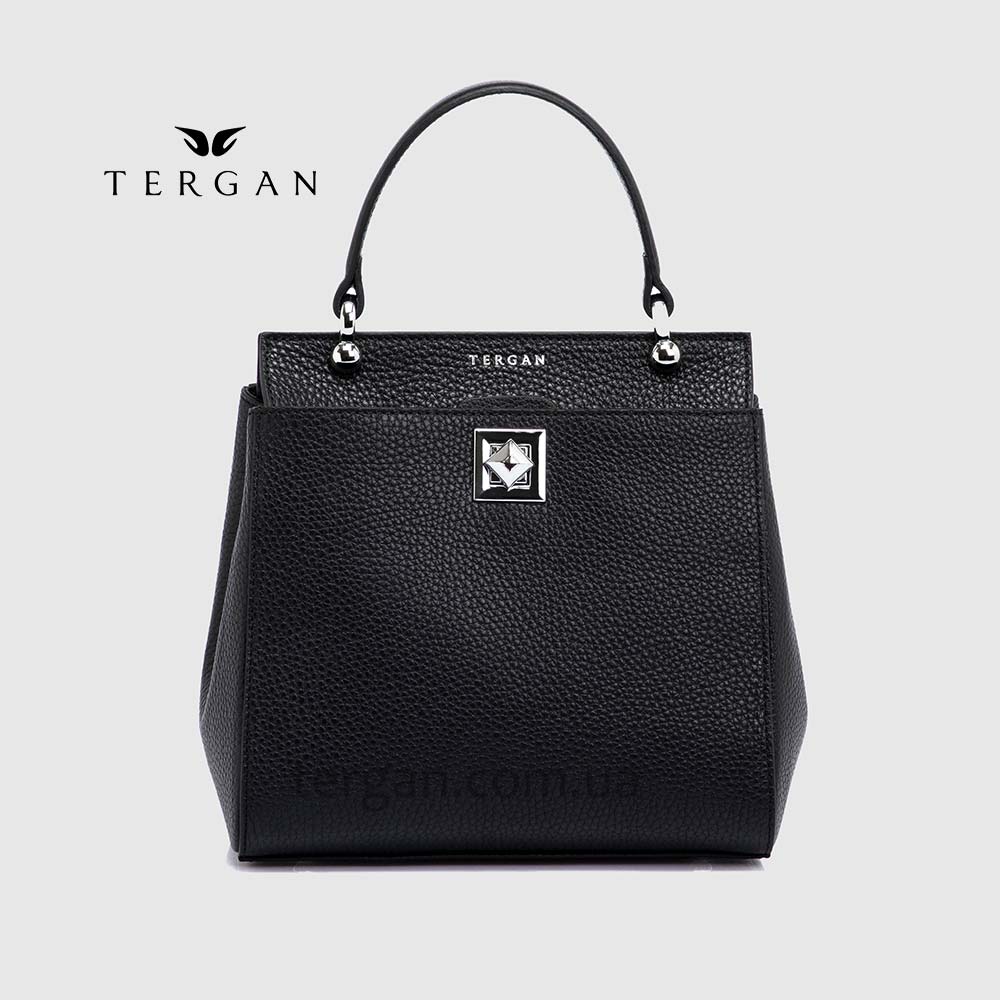 Сумка Женская Кожаная TERGAN 79481  SIYAH FLOATER Черный