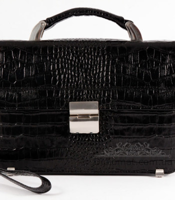 Барсетка KARYA 0625 53 Black Croco