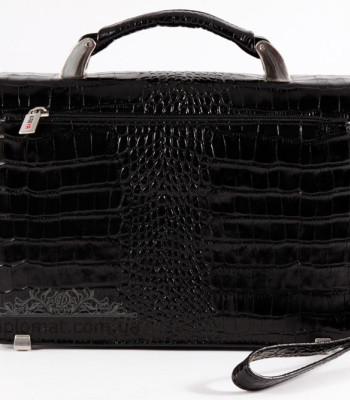 Барсетка KARYA 0625 53 Black Croco