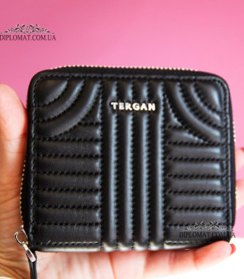 Кошелек женский на молнии TERGAN 5801 SIYAH METIS Черный