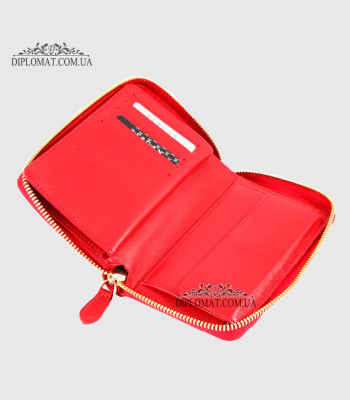 Кошелек женский на молнии TERGAN 5802 KIRMIZI METIS