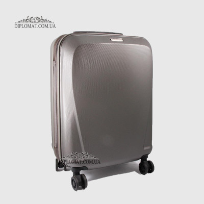Чемодан Маленький на колесах PUCCINI PC019C London Пластик поликарбонат 53,5 x 37,5 x 20 см  4 GREY Серый Серый