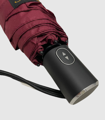 Маленький зонт от дождя BELLISSIMO SL 2402 автомат  Polyester BORDO