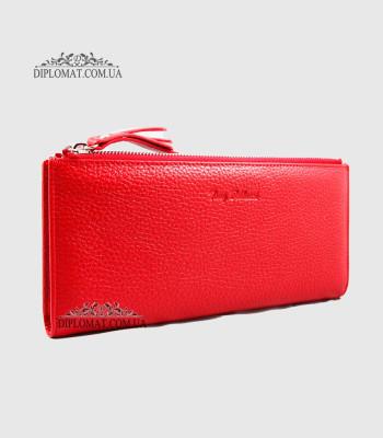 Кошелек-Клатч женский TONY BELLUCCI T-860 С двумя отделениями на молнии282 RED Красный