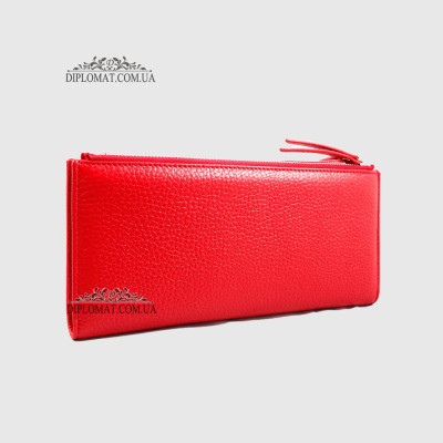 Кошелек-Клатч женский TONY BELLUCCI T-860 С двумя отделениями на молнии 282 RED Красный Красный