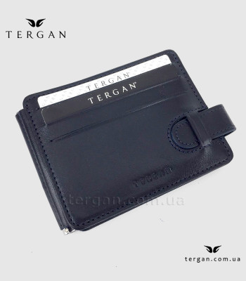 Зажим для денег TERGAN 1637 На 10 отделений под кредитные карточки LACIVERT RUSTIC Синий