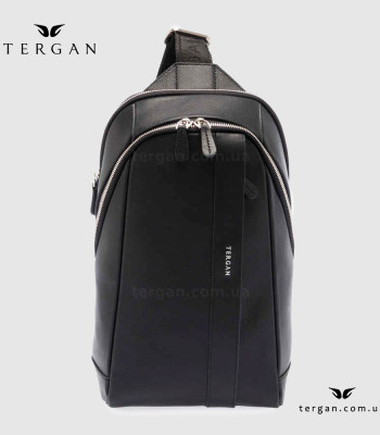 Сумка-слинг мужская кожаная TERGAN 21502 SIYAH ARSEL