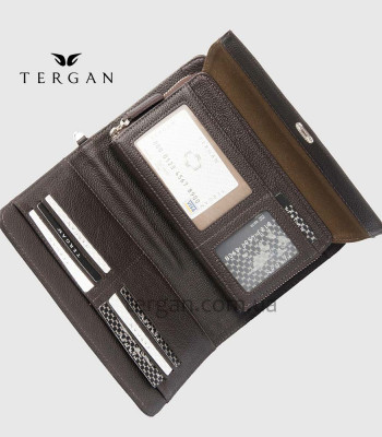 Клатч Барсетка мужской кожаный TERGAN 2980 KAHVE LATIGO