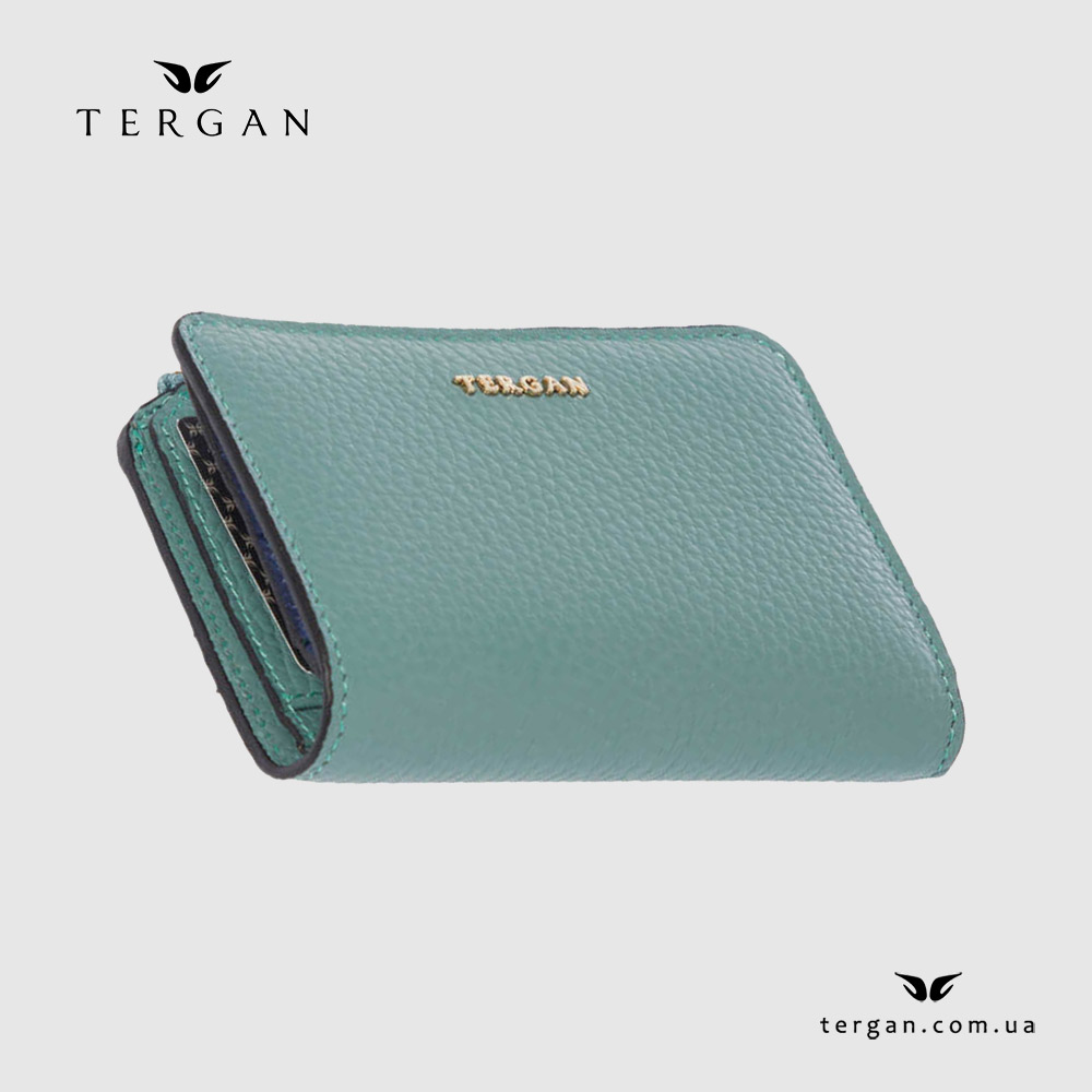 Кошелек женский кожаный TERGAN 5812  Тиффани ACIK TURKUAZ FLOATER Тиффани
