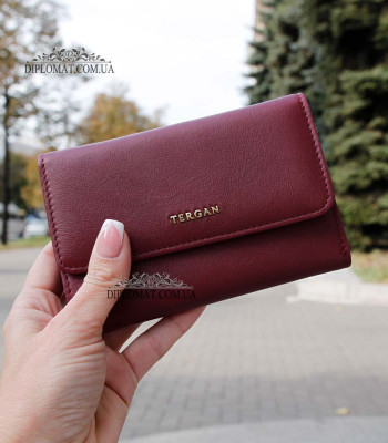 Портмоне женское кожаное TERGAN 5730 BORDO ARSEL
