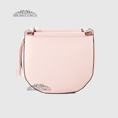 Сумка Женская Кожаная EMANUELA FERRETTI 1903  PINK floater Красный/Розовый