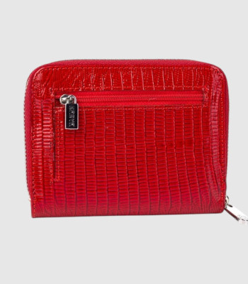 Кошелек женский KARYA 1152 кожаный 074 Red Lack