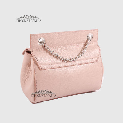 Сумка кросс боди EMANUELA FERRETTI 85307 Silver  NUDE FLOATER Пудра