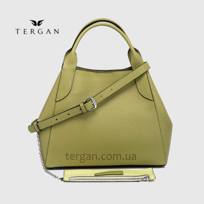 Сумка Женская Кожаная TERGAN 79493  ACIK YESIL FLOATER Зеленый