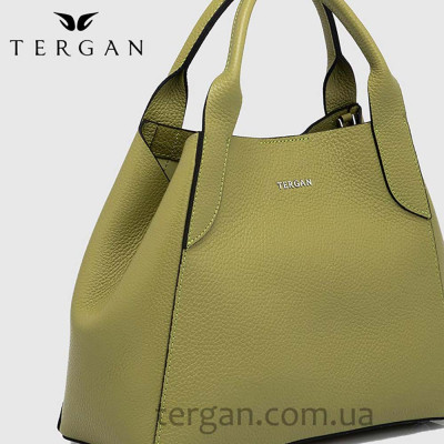 Сумка Женская Кожаная TERGAN 79493  ACIK YESIL FLOATER Зеленый