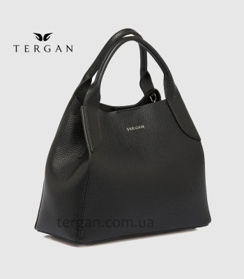 Сумка Женская Кожаная TERGAN 79493 SIYAH FLOATER Черный
