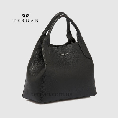 Сумка Женская Кожаная TERGAN 79493  SIYAH FLOATER Черный
