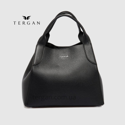Сумка Женская Кожаная TERGAN 79493  SIYAH FLOATER Черный