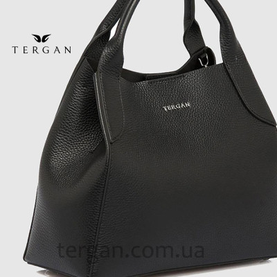Сумка Женская Кожаная TERGAN 79493  SIYAH FLOATER Черный
