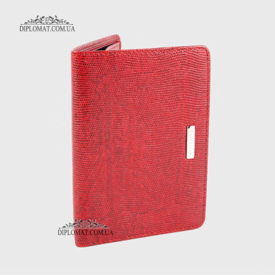 Обложка для паспорта NERI KARRA 0107  1-42.50 Красный/Розовый