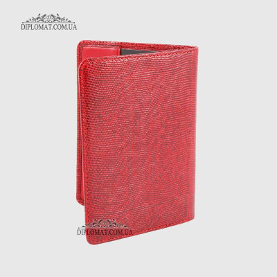 Обложка для паспорта NERI KARRA 0107  1-42.50 Красный/Розовый