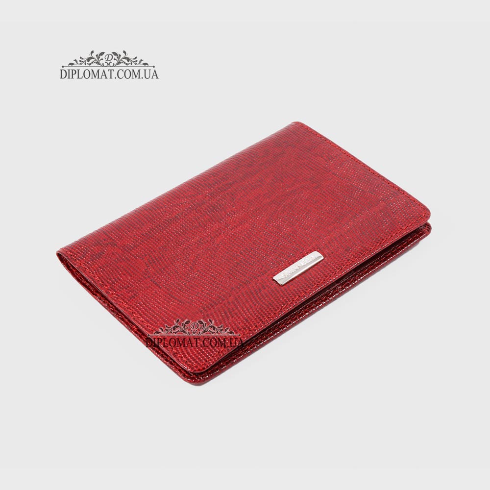 Обложка для паспорта NERI KARRA 0107  1-42.50 Красный/Розовый