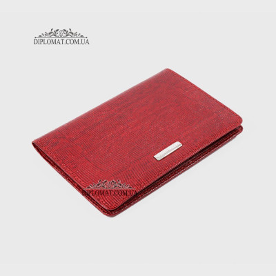 Обложка для паспорта NERI KARRA 0107  1-42.50 Красный/Розовый